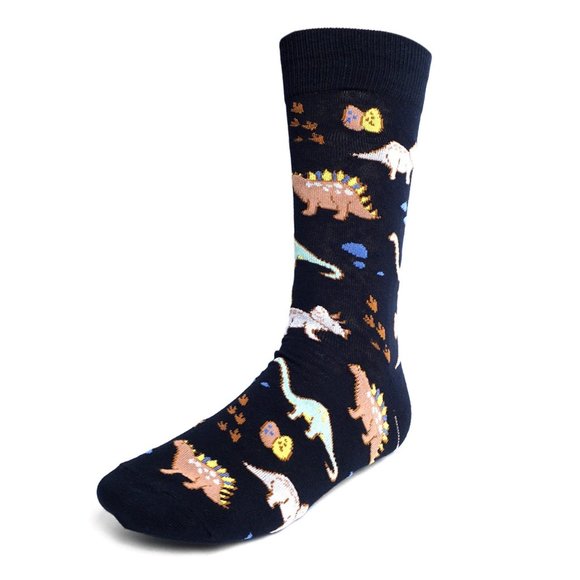 Finery Mens Wear Other - Men's Dinosaur Novelty Fun Socks